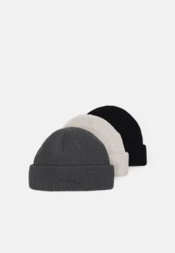 Pier One Unisex 3 Pack - Gorro - Black/Dark Grey/Off-White/ 7 Pier One Unisex 3 Pack - Gorro - Black/Dark Grey/Off-White/ -Pier One 008daddf0a414469a32a9beaec4a9057