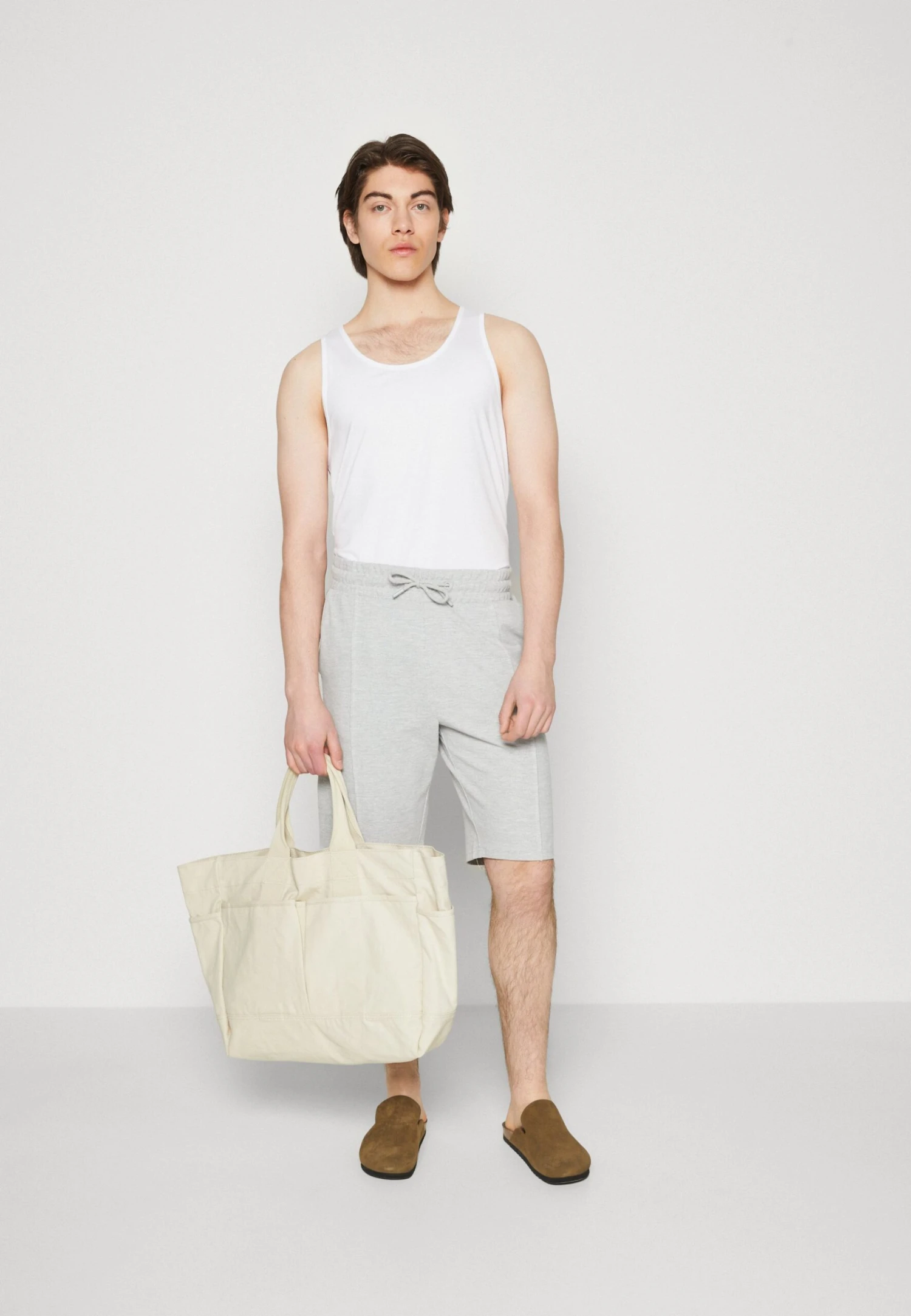 Pier One Shorts - Mottled Light Grey 4 Pier One Shorts - Mottled Light Grey - Imagen 2