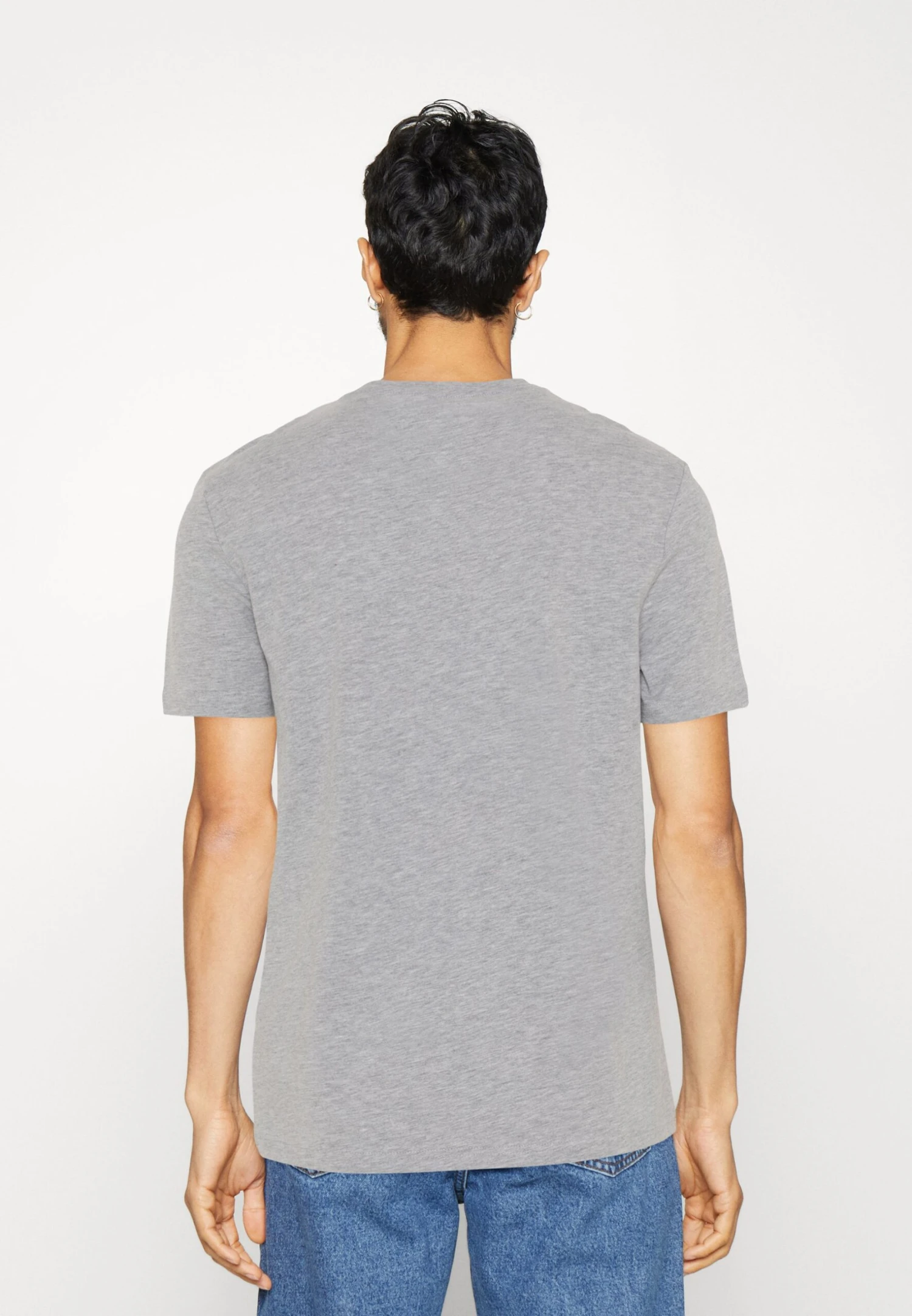 Pier One 3 Pack - Camiseta Básica - Mottled Light Grey/Pink/Black 5 Pier One 3 Pack - Camiseta Básica - Mottled Light Grey/Pink/Black - Imagen 3