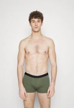 Pier One 7 Pack - Culotte - Black/Grey/Khaki