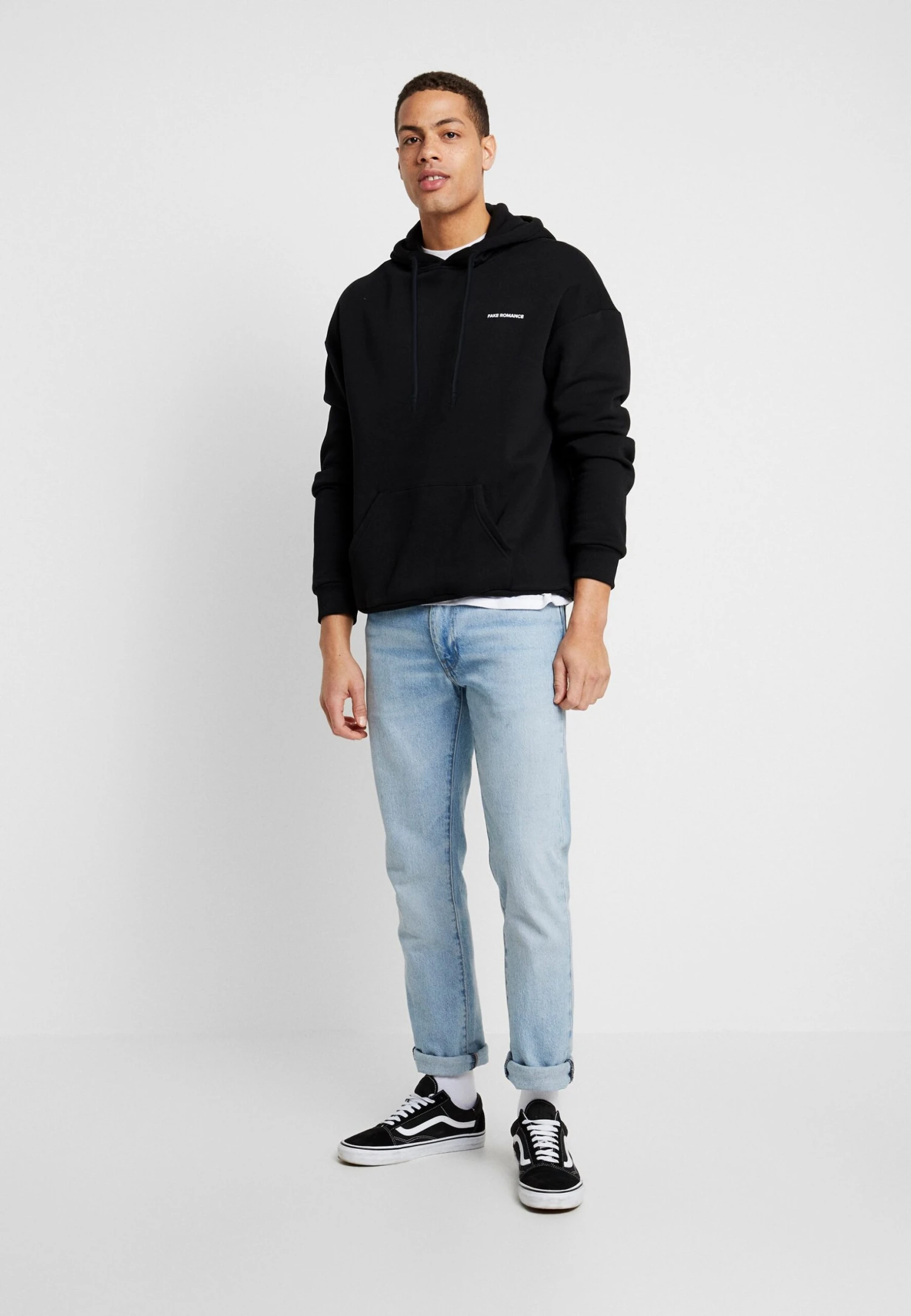 Pier One Unisex - Jersey Con Capucha - Black 4 Pier One Unisex - Jersey Con Capucha - Black - Imagen 2