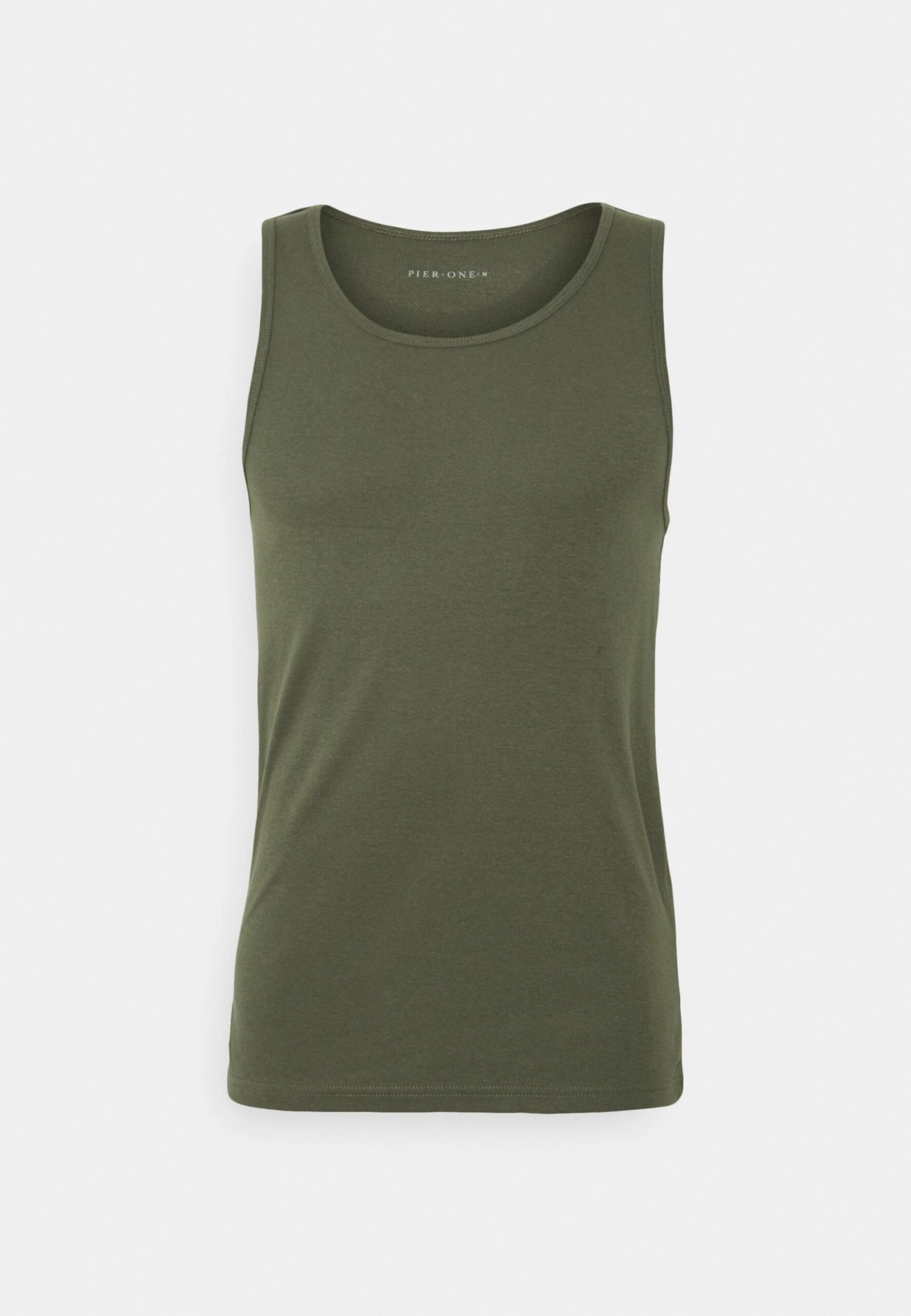 Pier One 3 Pack - Camiseta Interior - Black/Khaki/Mottled Dark Grey 6 Pier One 3 Pack - Camiseta Interior - Black/Khaki/Mottled Dark Grey - Imagen 4