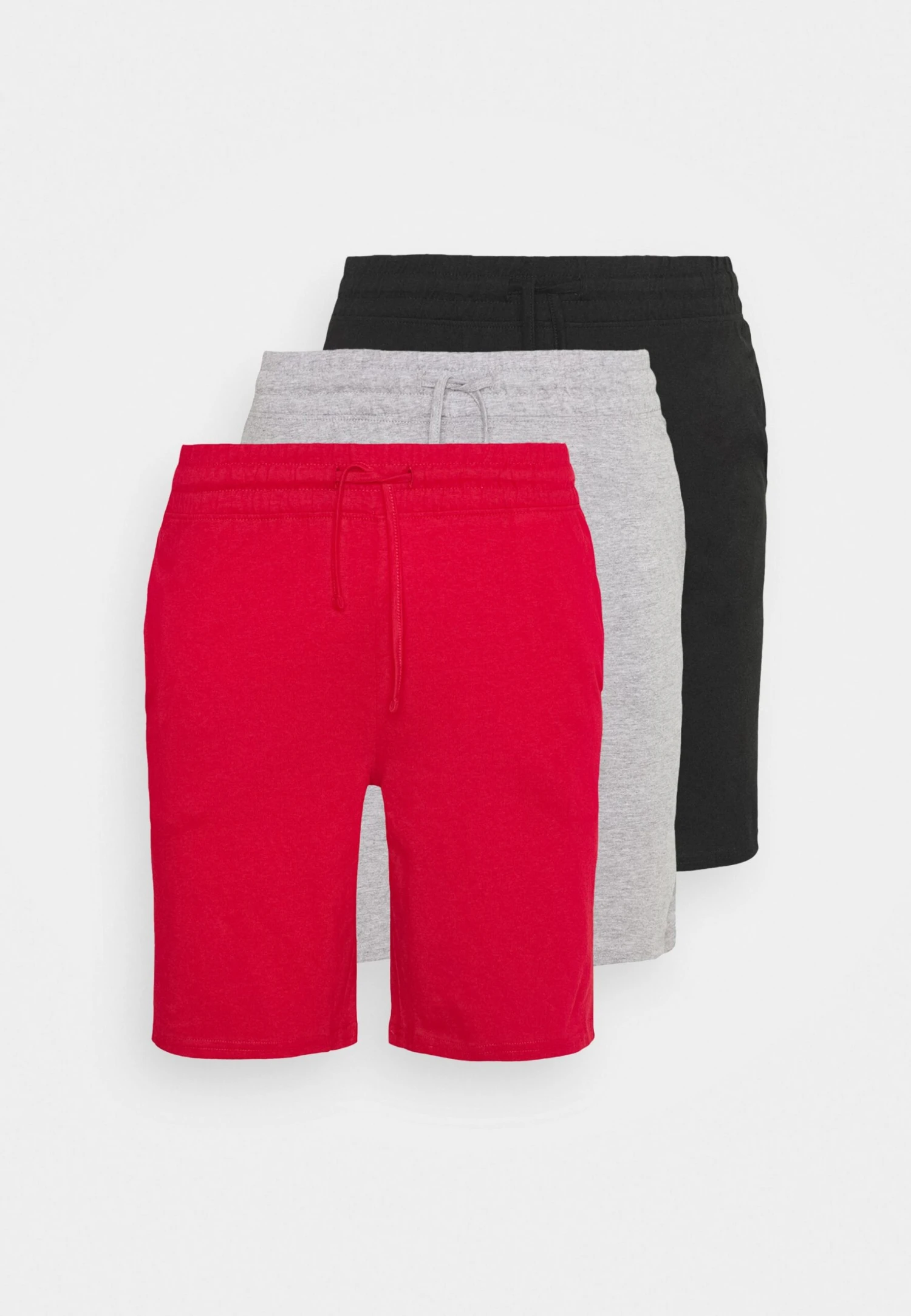 Pier One 3 Pack - Pantalón De Pijama - Black/Mottled Dark Grey/Red 10 Pier One 3 Pack - Pantalón De Pijama - Black/Mottled Dark Grey/Red - Imagen 8