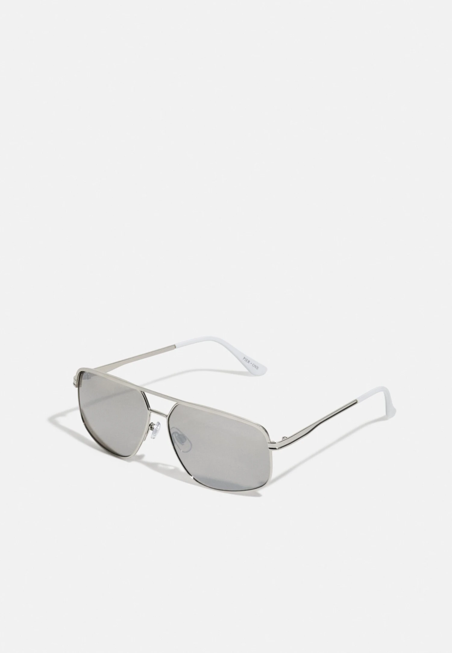 Pier One Unisex - Gafas De Sol - Silver-Coloured, Black 3 Pier One Unisex - Gafas De Sol - Silver-Coloured, Black