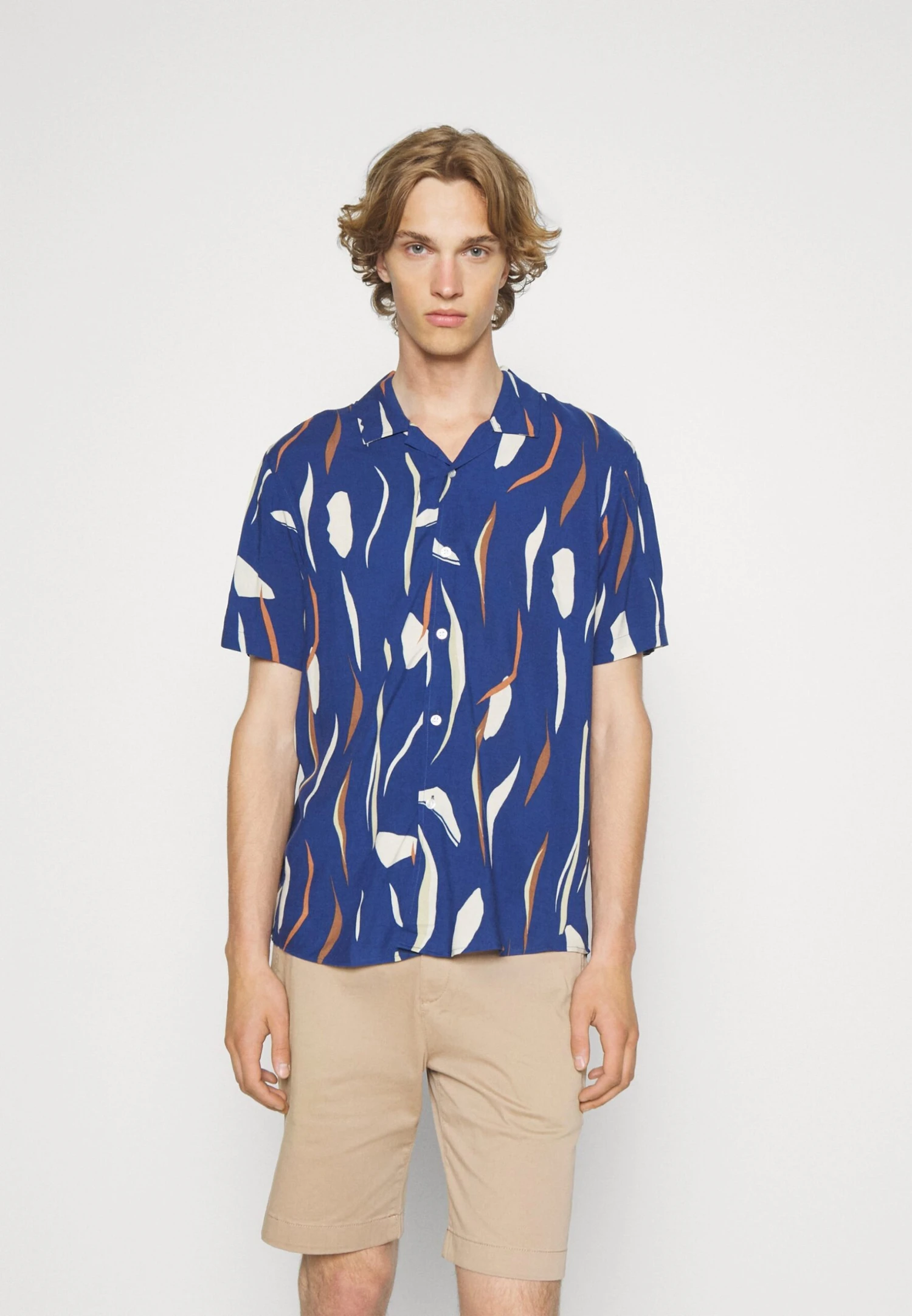 Pier One Contemporary Art Regular Resort- Camisa - Blue 3 Pier One Contemporary Art Regular Resort- Camisa - Blue