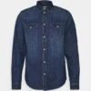 Pier One Denim - Camisa - Blue Denim 2 Pier One Denim - Camisa - Blue Denim -Pier One 14816eb33aa843d586d3ae8070a120b6