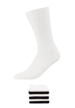 Pier One 7 Pack - Calcetines - White/Black 6 Pier One 7 Pack - Calcetines - White/Black -Pier One 14ee74fff78040a385642c4a34895df4