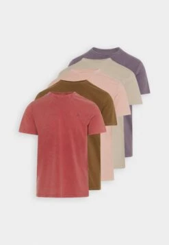Pier One 5 Pack - Camiseta Básica - Off-White/Lilac/Light Red 19 Pier One 5 Pack - Camiseta Básica - Off-White/Lilac/Light Red -Pier One 157be7693cf04021812e84a3c933c25e