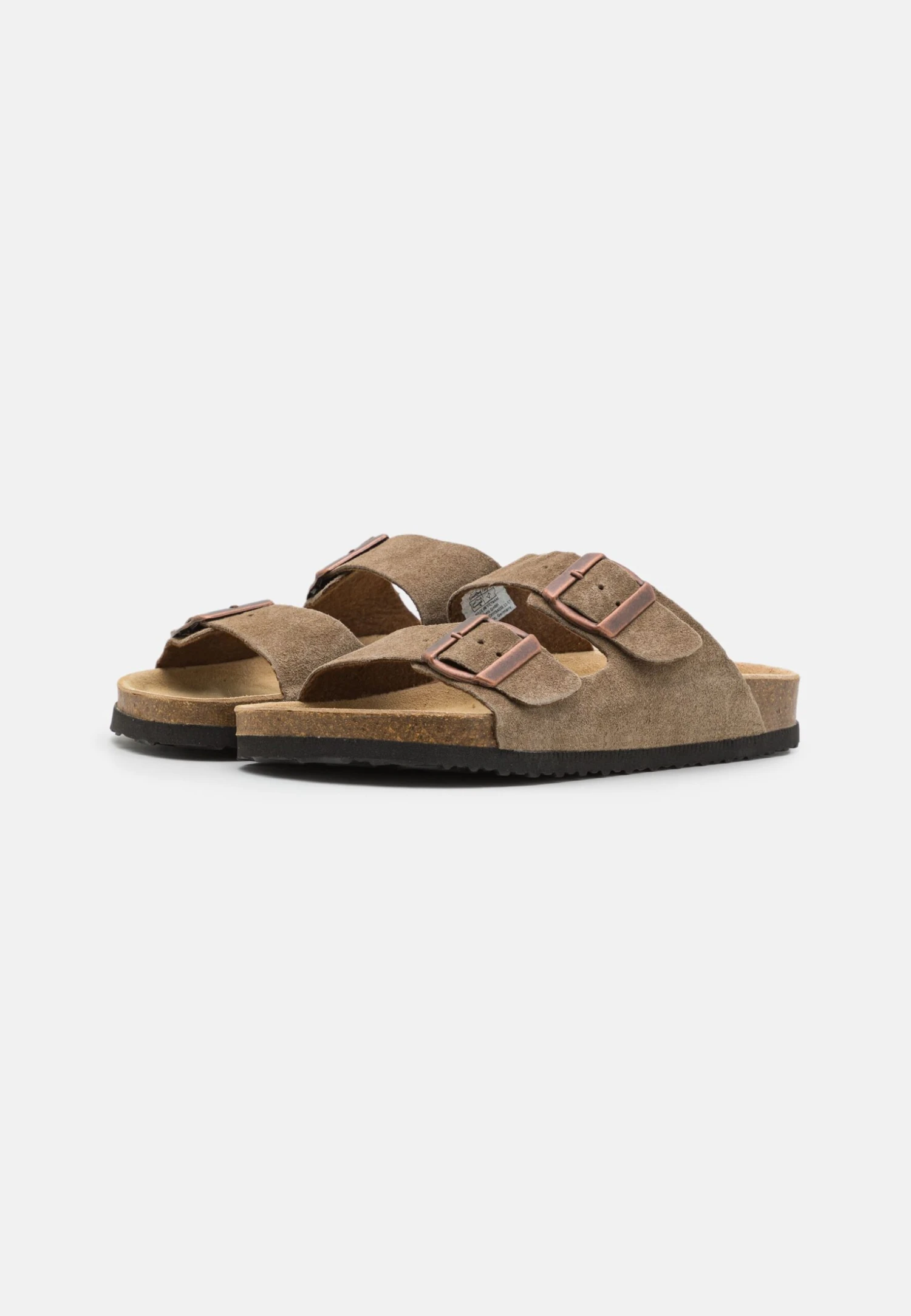 Pier One Leather Unisex - Pantuflas - Stone 4 Pier One Leather Unisex - Pantuflas - Stone - Imagen 2