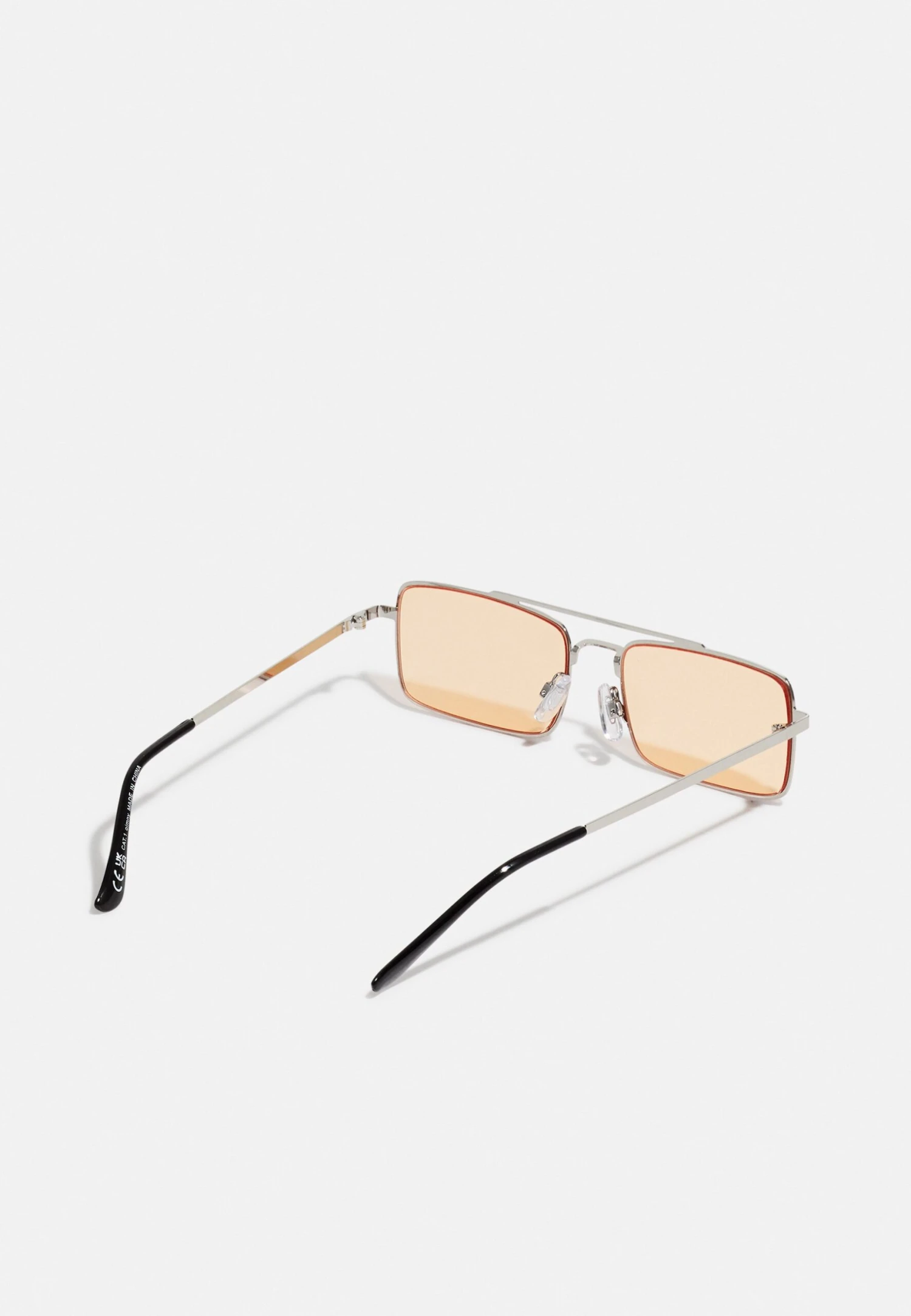 Pier One Unisex - Gafas De Sol - Silver-Coloured, Orange 4 Pier One Unisex - Gafas De Sol - Silver-Coloured, Orange - Imagen 2