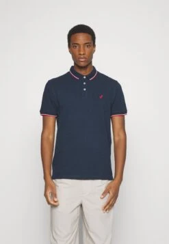 Pier One 2 Pack - Polo - Light Grey/Dark Blue -Pier One 18d5d661fdb2419db8b1fd34553ba715