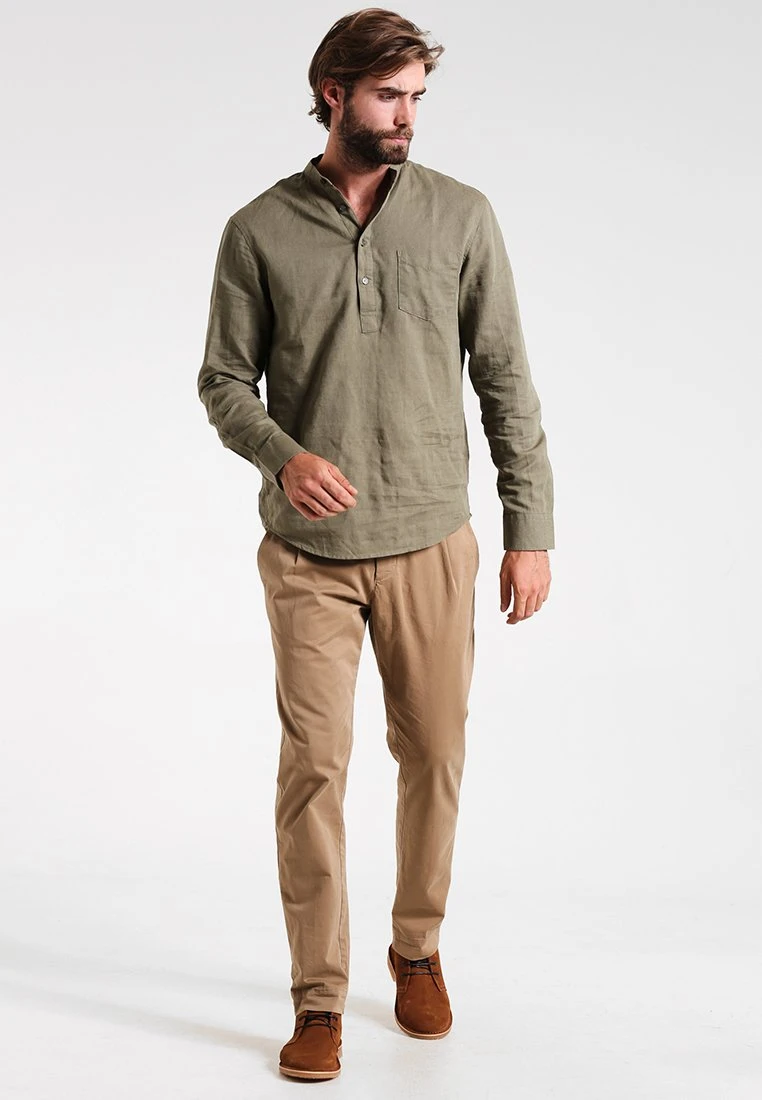 Pier One Camisa - Khaki 4 Pier One Camisa - Khaki - Imagen 2