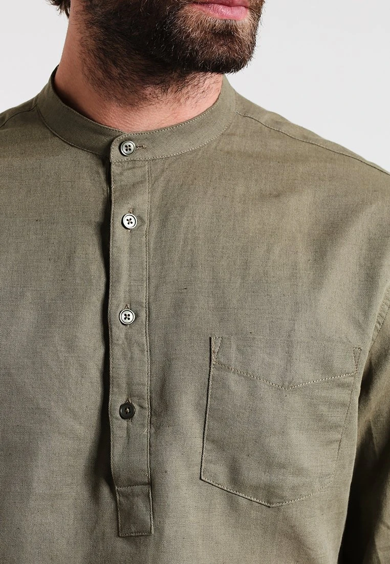 Pier One Camisa - Khaki 6 Pier One Camisa - Khaki - Imagen 4