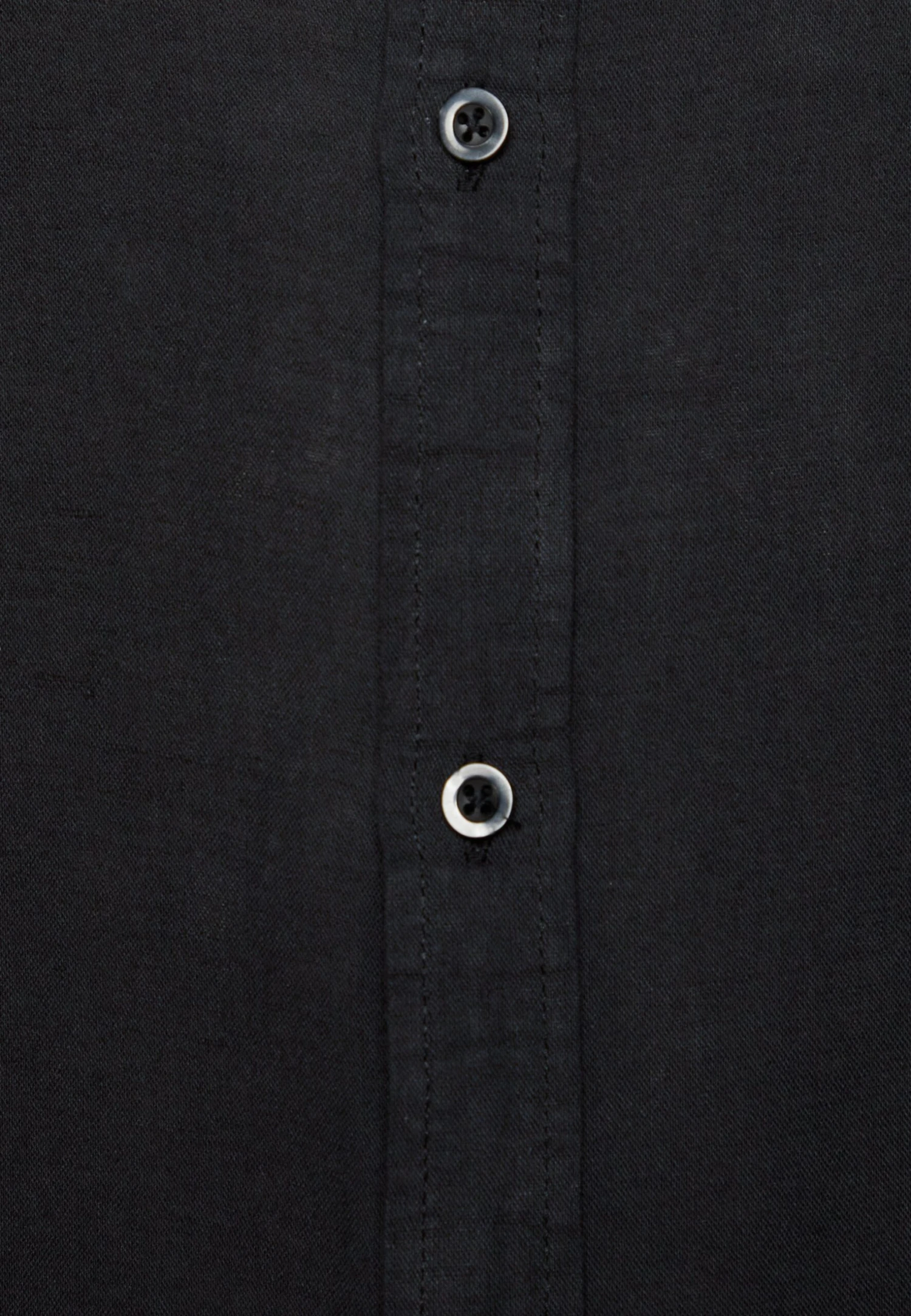 Pier One Linen Mix 2 Pack - Camisa - Black/Olive 7 Pier One Linen Mix 2 Pack - Camisa - Black/Olive - Imagen 5