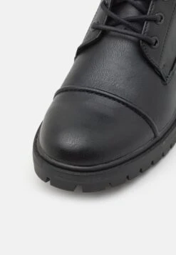 Pier One Unisex - Botines Con Cordones - Black -Pier One 22beec30a0d648278baed798a17c13da