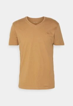 Pier One V Neck Bird Tonal 3 Pack - Camiseta Básica - Light Brown/White/Dark Blue 18 Pier One V Neck Bird Tonal 3 Pack - Camiseta Básica - Light Brown/White/Dark Blue -Pier One 239be3f8d5344e18a078136b88ad5384