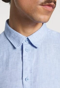 Pier One Camisa - Mottled Blue 14 Pier One Camisa - Mottled Blue -Pier One 26fad038e1bb453fbae1f1cd8d39d1af