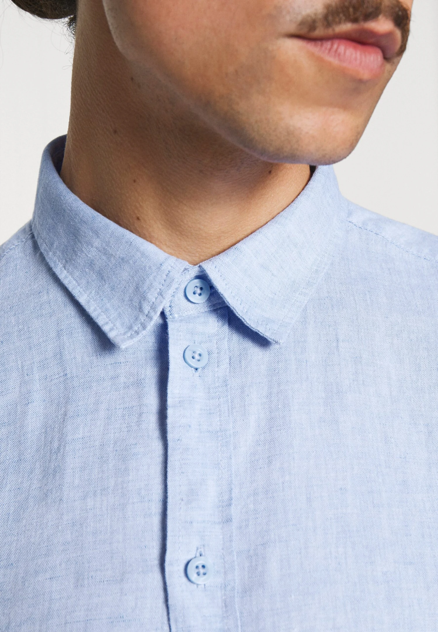 Pier One Camisa - Mottled Blue 7 Pier One Camisa - Mottled Blue - Imagen 5