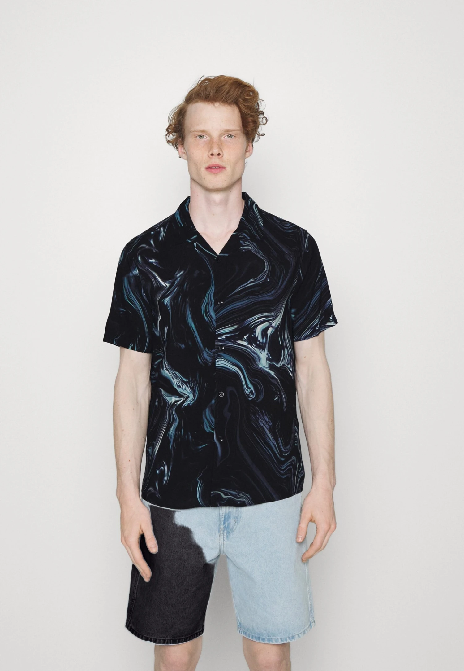 Pier One Marble Resort Unisex - Camisa - Black 3 Pier One Marble Resort Unisex - Camisa - Black