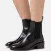 Pier One Leather- Botines - Black 1 Pier One Leather- Botines - Black -Pier One 283f98b1ee434e178bea74493d54110b