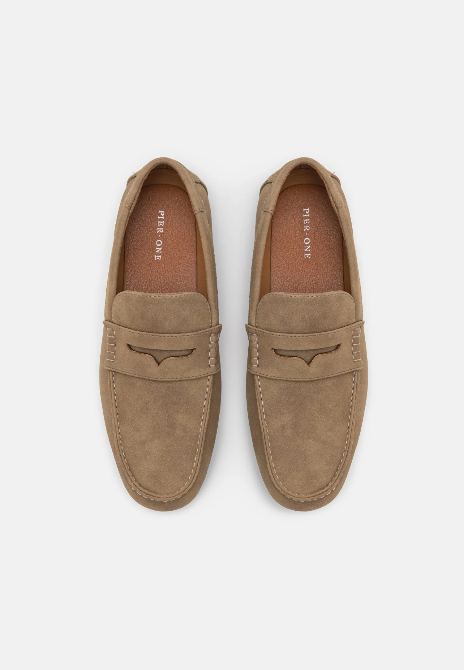 Pier One Unisex - Mocasines - Beige 6 Pier One Unisex - Mocasines - Beige - Imagen 4