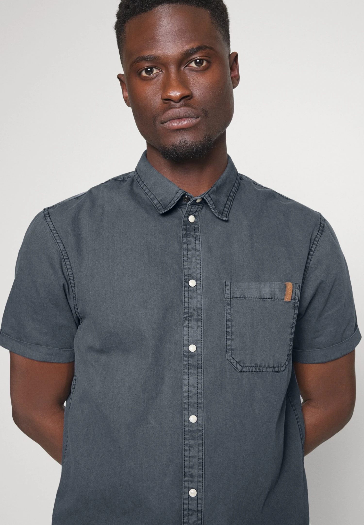 Pier One Camisa - Blue-Grey 6 Pier One Camisa - Blue-Grey - Imagen 4