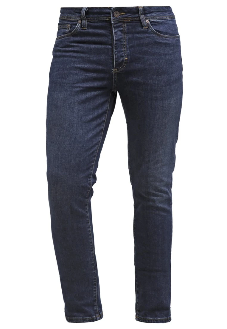 Pier One Vaqueros Slim Fit - Dark Blue Denim 6 Pier One Vaqueros Slim Fit - Dark Blue Denim - Imagen 4