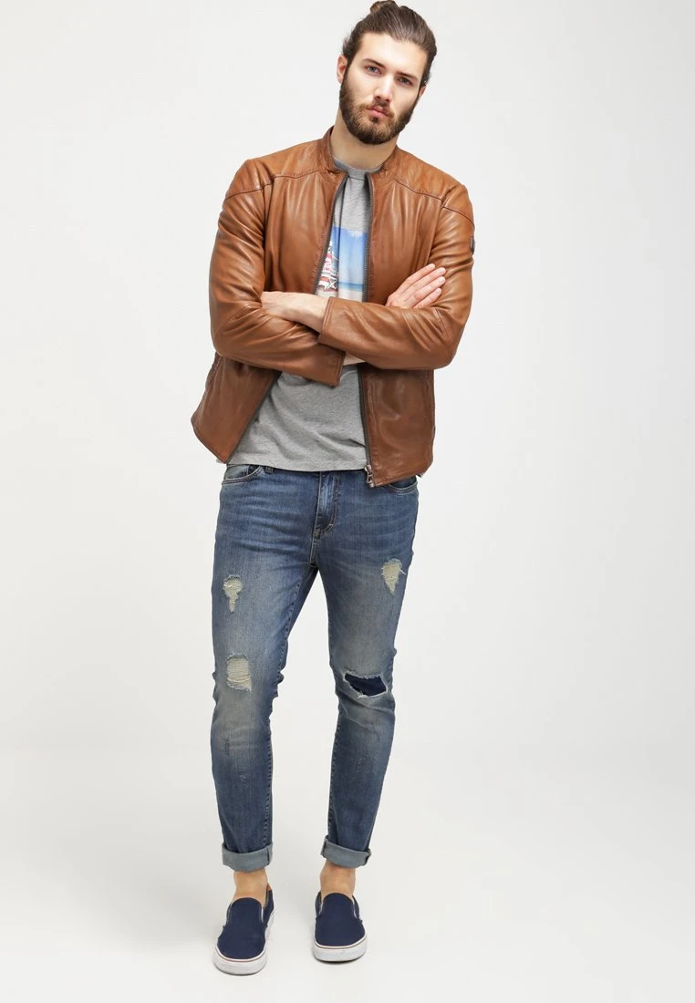 Pier One Vaqueros Slim Fit - Destroyed Denim 4 Pier One Vaqueros Slim Fit - Destroyed Denim - Imagen 2