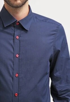Pier One Camisa - Dark Blue/Red -Pier One 332e2fbdcdc54f038b660e01ce1f8b0e