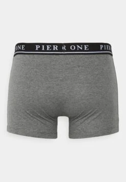 Pier One 5 Pack - Culotte -Black/Mottled Dark Grey -Pier One 363afa71a2ae4dc49a0189dd440f8a5f