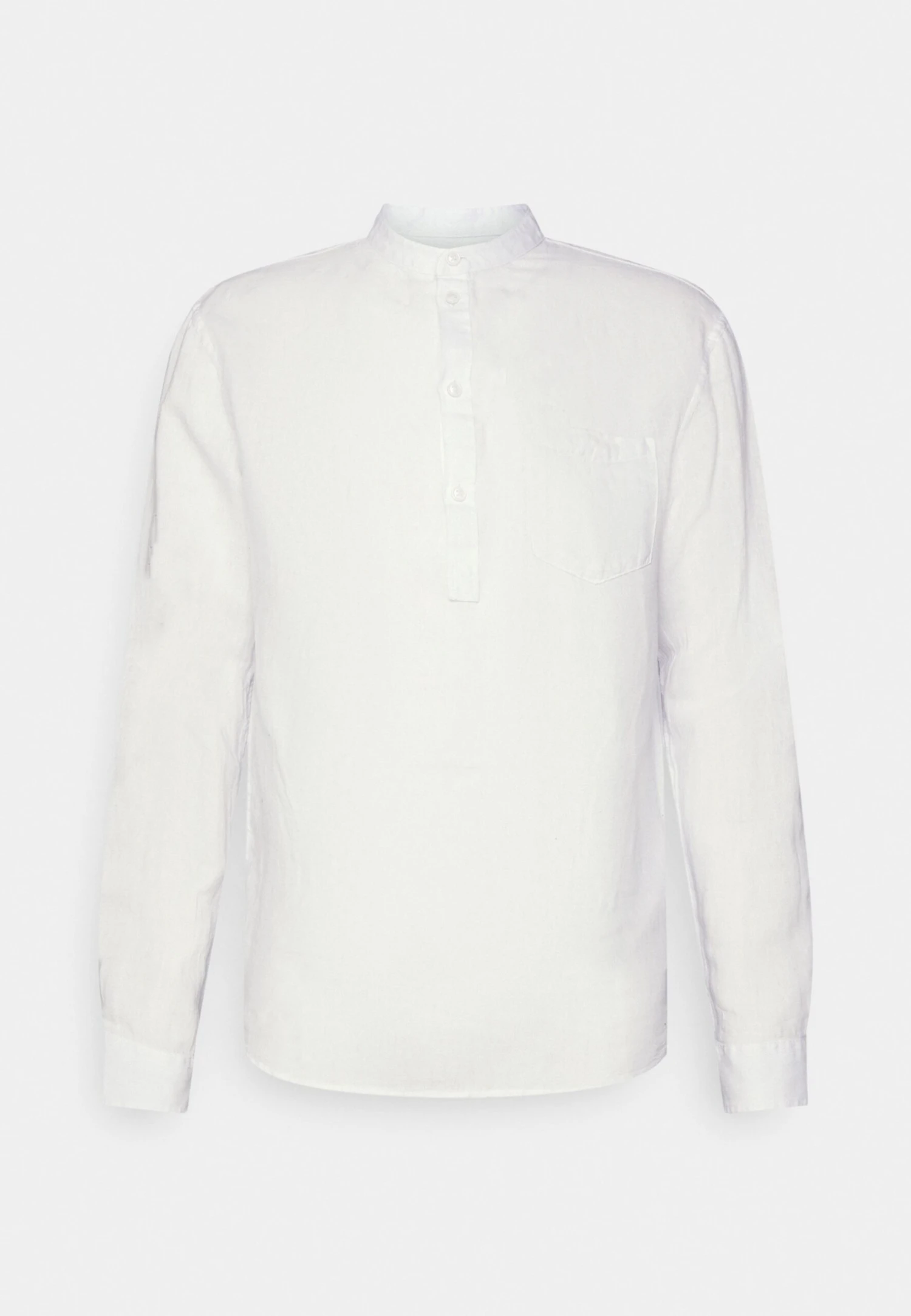 Pier One Linen Cotton Mix 2 Pack - Camisa - White/Black 4 Pier One Linen Cotton Mix 2 Pack - Camisa - White/Black - Imagen 2