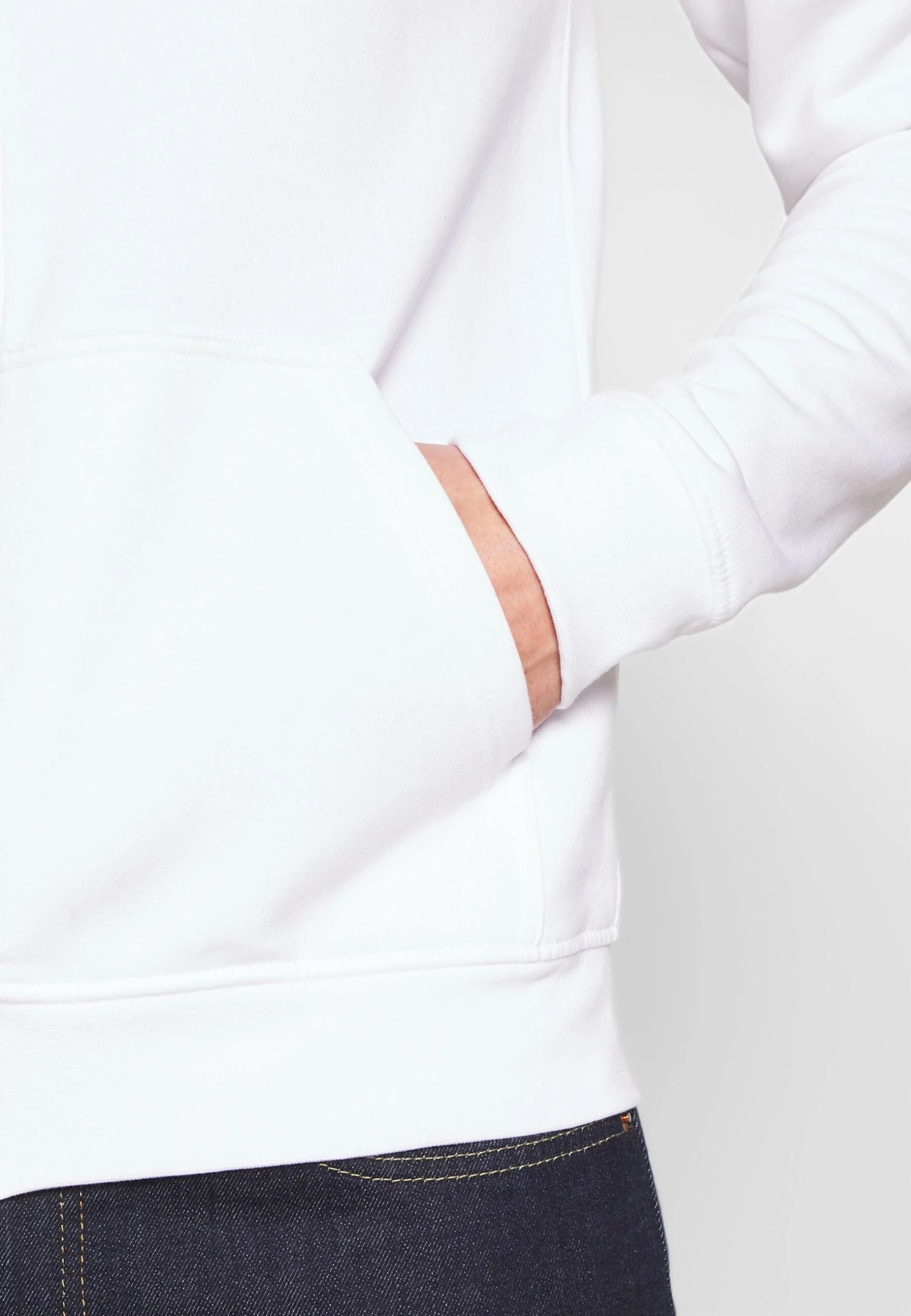 Pier One Sudadera Con Cremallera - White 8 Pier One Sudadera Con Cremallera - White - Imagen 6