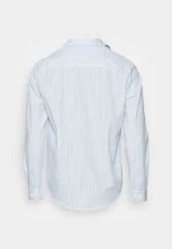 Pier One Camisa - Blue/White -Pier One 394143fc6f3f4ccaa49c806e1a50ee37