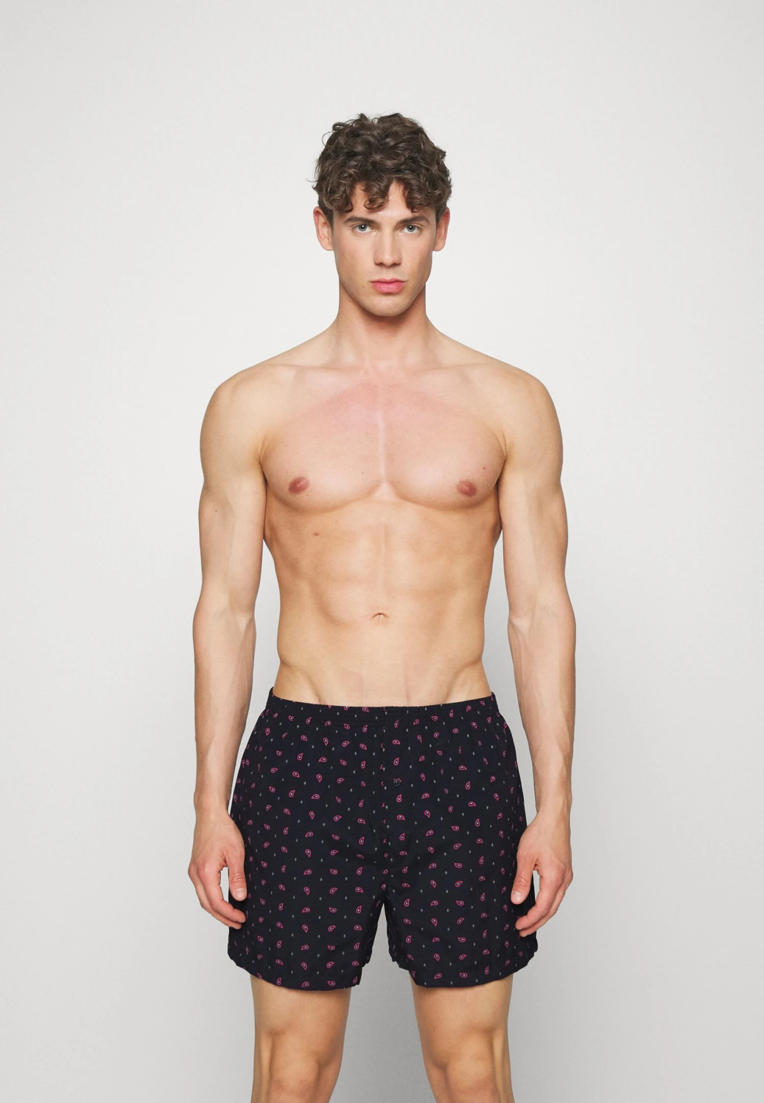 Pier One 5 Pack - Boxer - Dark Blue/Bordeaux/ Blue 5 Pier One 5 Pack - Boxer - Dark Blue/Bordeaux/ Blue - Imagen 3