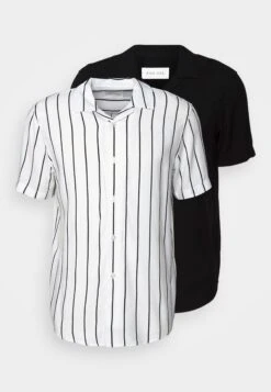 Pier One 2 Pack - Camisa - Black/White 22 Pier One 2 Pack - Camisa - Black/White -Pier One 3fe10c51a5864c25954f7afee7966589