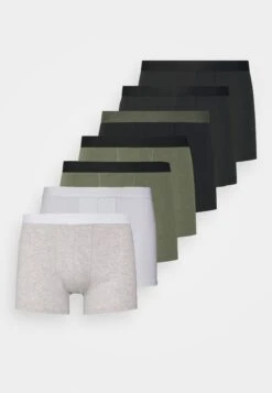 Pier One 7 Pack - Culotte - Black/Grey/Khaki -Pier One 3ffb5a700e954e5fa9288f1762911e9b