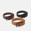Pier One 3 Pack Unisex - Cinturón - Black/Brown/Cognac 1 Pier One 3 Pack Unisex - Cinturón - Black/Brown/Cognac -Pier One 42b03ec1f8144058b2682837f1279b7f