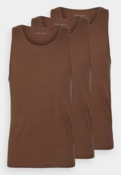 Pier One 3Pck Skin Tone Rib Vest- Camiseta Interior - Brown 10 Pier One 3Pck Skin Tone Rib Vest- Camiseta Interior - Brown -Pier One 441df9f4c8f242f193b2f72b7d9c6a28
