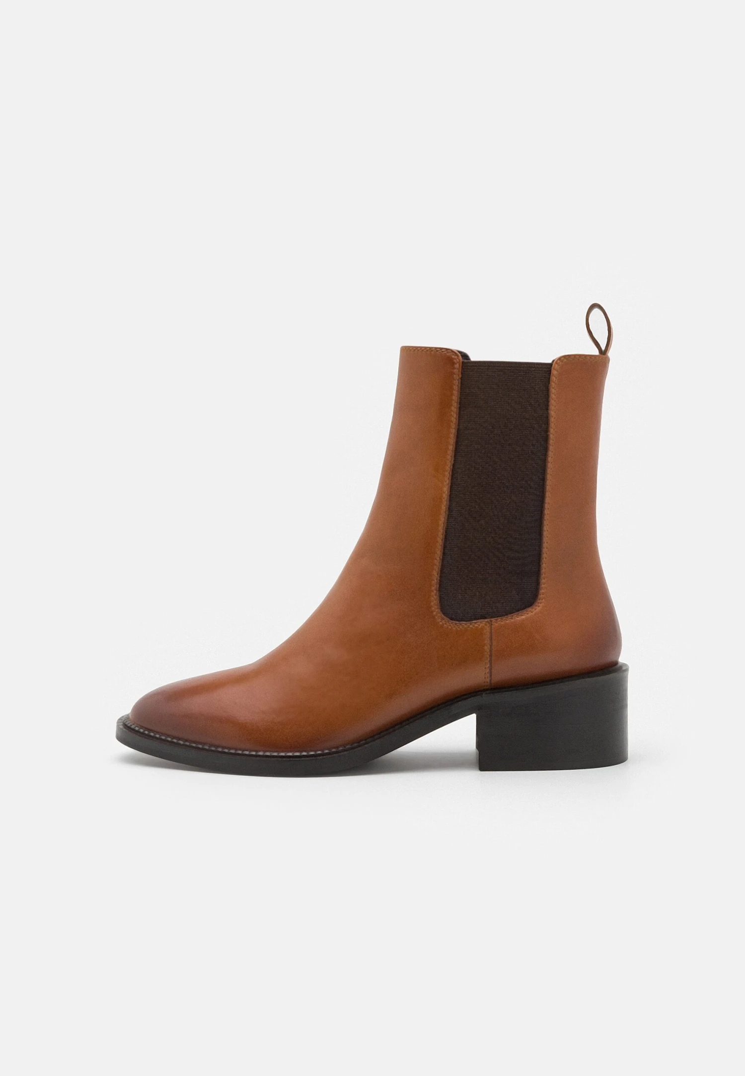 Pier One Leather- Botines - Cognac 4 Pier One Leather- Botines - Cognac - Imagen 2