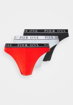 Pier One 3 Pack - Culotte - Red/Light Blue/Black 12 Pier One 3 Pack - Culotte - Red/Light Blue/Black -Pier One 48fa442441094a098bbf3d36ef816ede