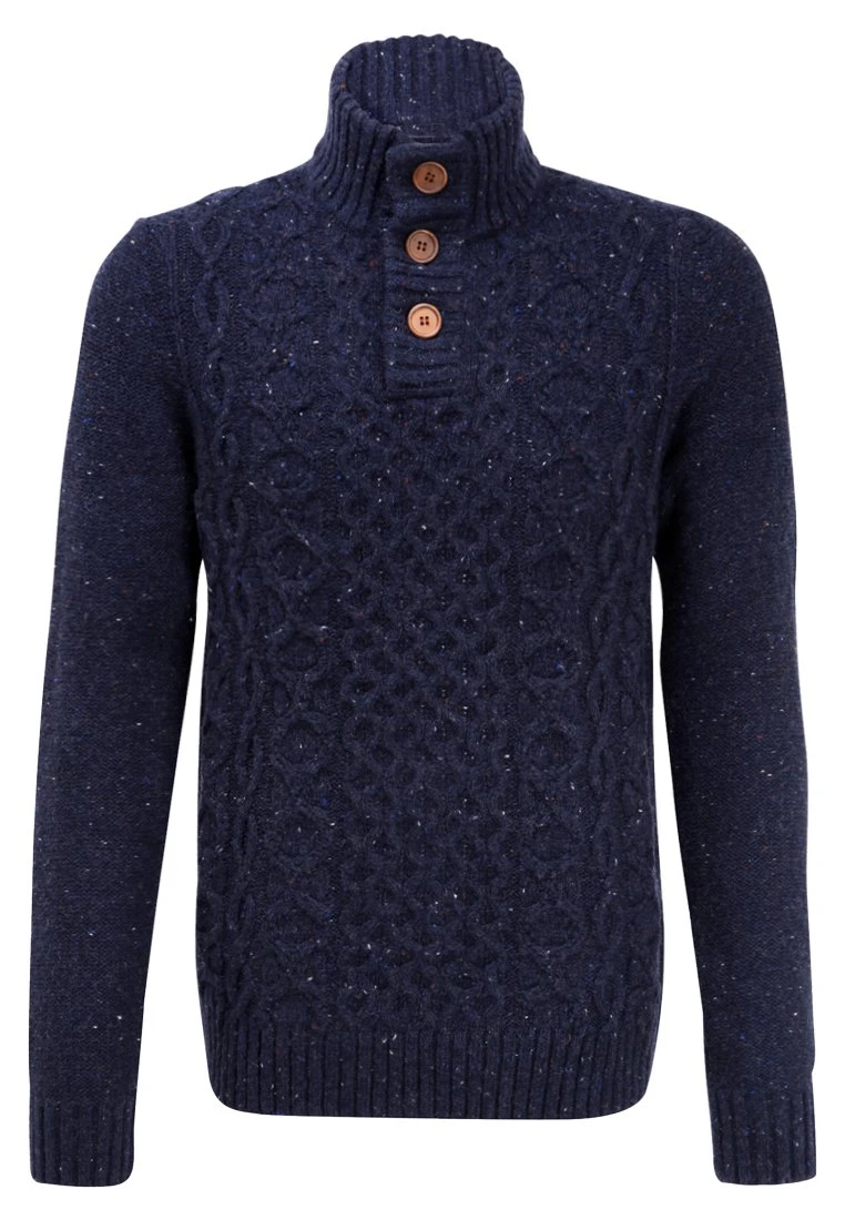 Pier One Jersey De Punto - Mottled Dark Blue 8 Pier One Jersey De Punto - Mottled Dark Blue - Imagen 6