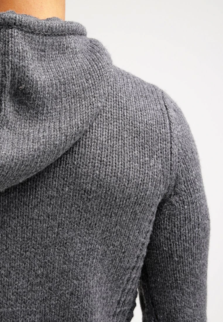 Pier One Jersey Con Capucha - Dark Grey Melange 8 Pier One Jersey Con Capucha - Dark Grey Melange - Imagen 6