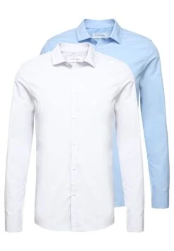 Pier One 2 Pack - Camisa Elegante - White/Light Blue 14 Pier One 2 Pack - Camisa Elegante - White/Light Blue -Pier One 4b52fa03446946f6b2cc1994aeb765da