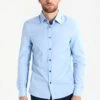 Pier One Camisa - Light Blue/Blue 2 Pier One Camisa - Light Blue/Blue -Pier One 4bccaad215134a4793f5549e9bcf1a07