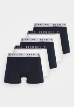 Pier One 5 Pack - Culotte - Dark Blue/Off-White 10 Pier One 5 Pack - Culotte - Dark Blue/Off-White -Pier One 4d5c9a15fab946bdb52b7e7679f7d601