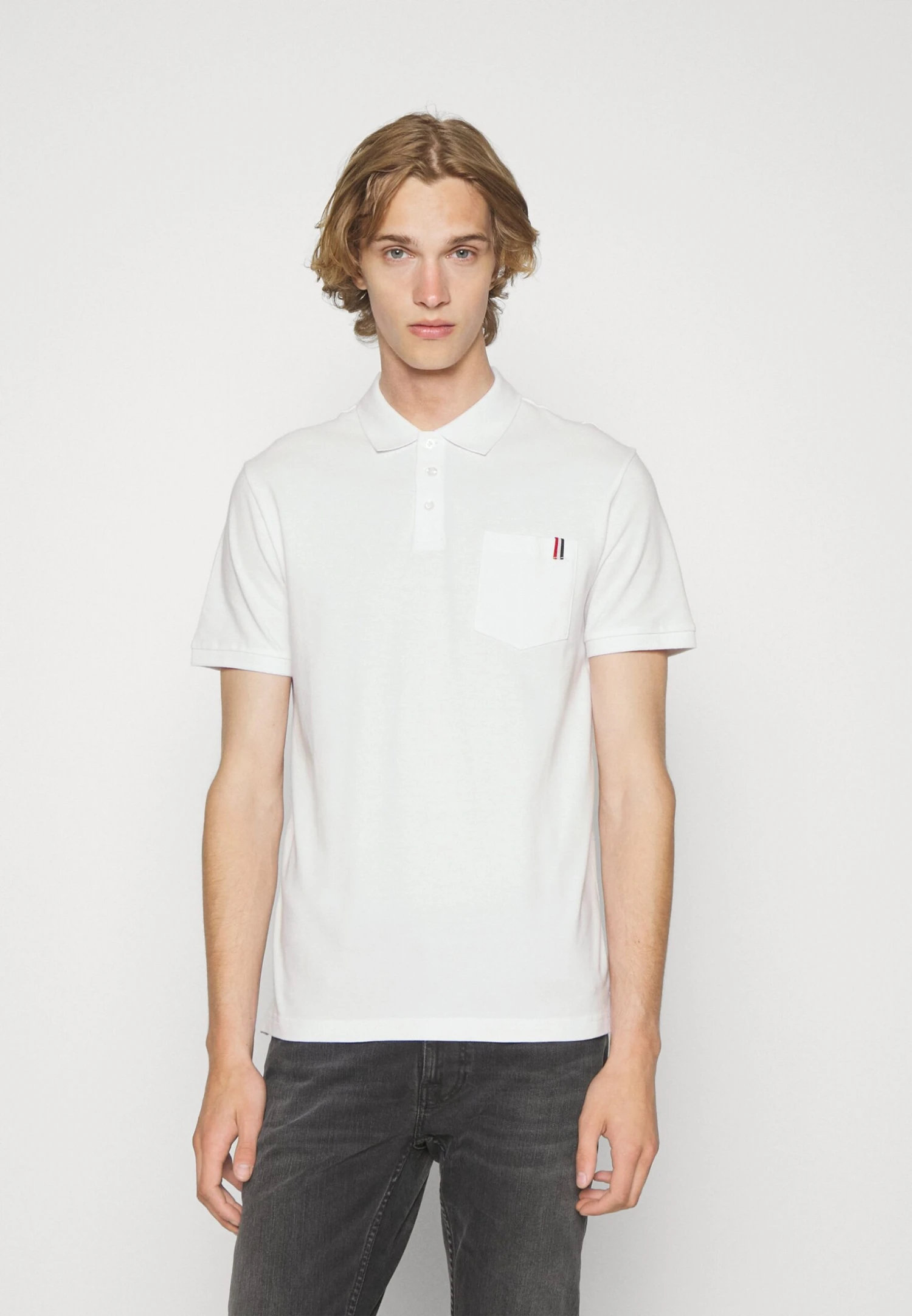 Pier One 2 Pack - Polo - 103 - Dark Grey_001 - White 6 Pier One 2 Pack - Polo - 103 - Dark Grey_001 - White - Imagen 4