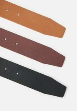 Pier One 3 Pack Unisex - Cinturón - Black/Brown/Cognac 8 Pier One 3 Pack Unisex - Cinturón - Black/Brown/Cognac -Pier One 5093dbbd357b48f4906cc633ff9bf4ec