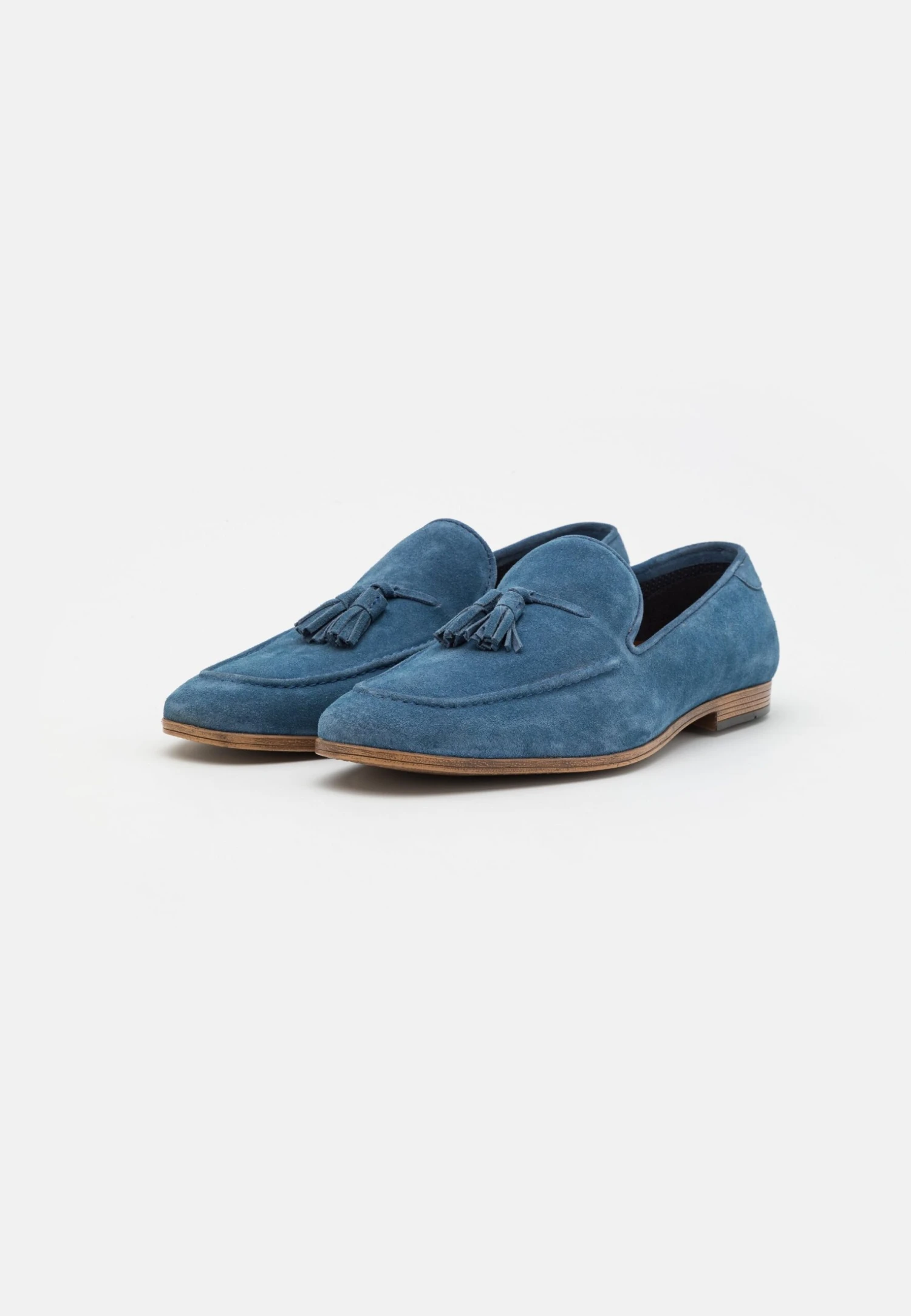 Pier One Leather - Mocasines - Blue 4 Pier One Leather - Mocasines - Blue - Imagen 2