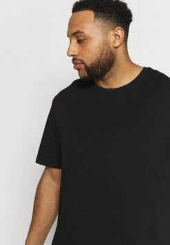 Pier One 2 Pack - Camiseta Básica -Black -Pier One 534694f073cd4cafaa153bf3f6a29fa1