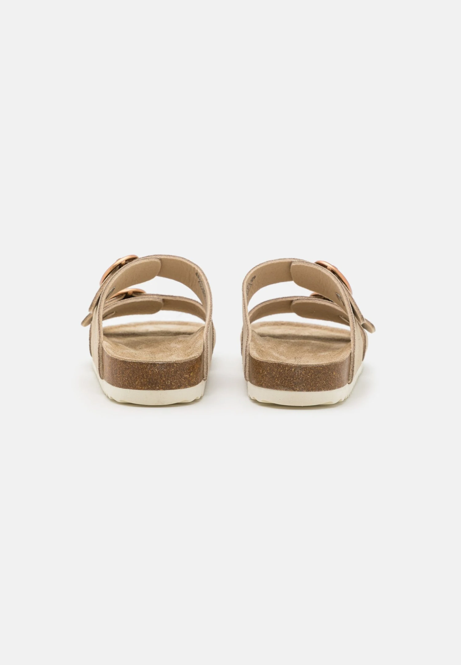 Pier One Leather - Sandalias Planas - Beige 6 Pier One Leather - Sandalias Planas - Beige - Imagen 4